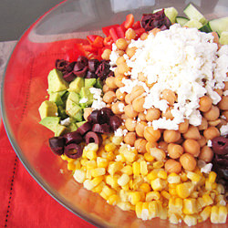 Chickpea Chopped Salad