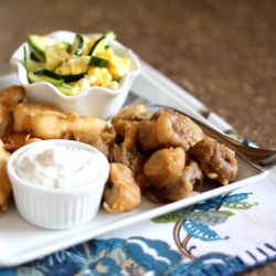 Beer Battered Mushrooms