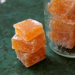 Yellow Peach Pate de Fruit