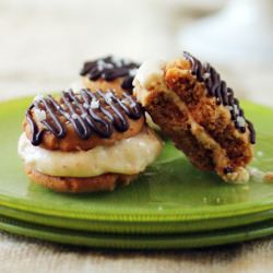 PB & Banana Ice Cream Sandwiches