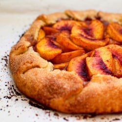 Rustic Peach Galette