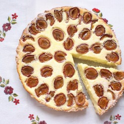Tart with Plums