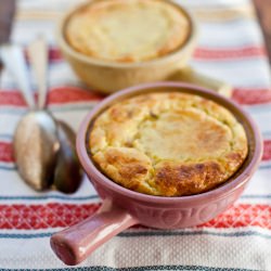 {Gluten-Free} Creamy Corn Puddings