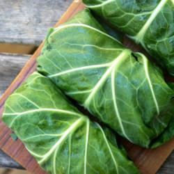 Raw Collard Wraps