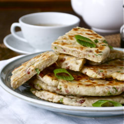 Bacon and Spring Onion Pancakes