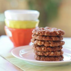 Maple Oat Cookies