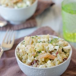 Shrimp & Feta Quinoa