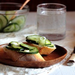 Cucumber & Zucchini Slices