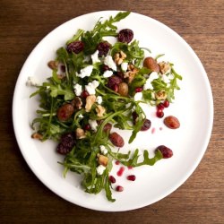 Roasted Grape and Walnut Salad
