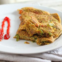 Veggie Omelette Vegan