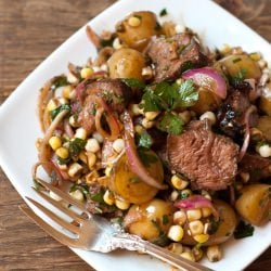 Steak and Potato Salad