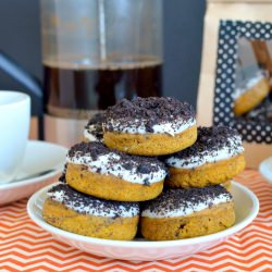Pumpkin Oreo Donuts