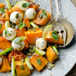 Roasted Butternut,Crisp Apple Salad