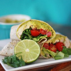 Mango Guacamole Wraps