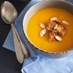Soup with pumpkin