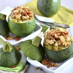 Zucchini Parmesan Crumble