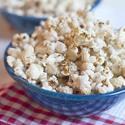 Garlic Butter Herb Popcorn