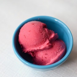 fresh plum ice cream