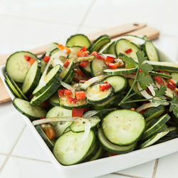 Lemon Cucumber Salad