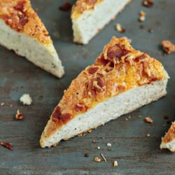 Bacon and Cheese Focaccia Bread