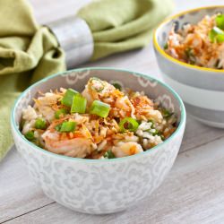 Mango Shrimp  Rice Salad