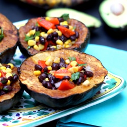 Southwest Stuffed Acorn Squash