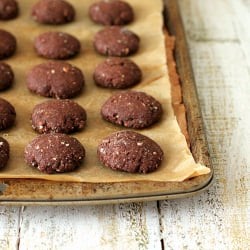 Double Dark Chocolate Cookies