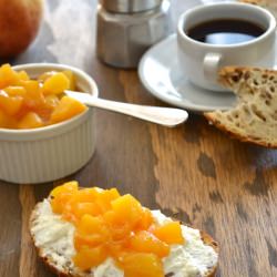 Maple Peach Compote