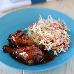 Chicken in BBQ sauce