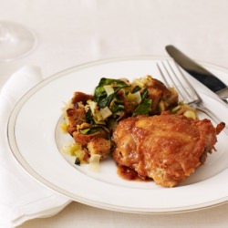 Honey Glazed Chicken Thighs
