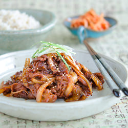Spicy Korean Pork