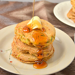 Zucchini Bread Pancakes