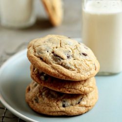 Reese’s Cup Stuffed Cookies