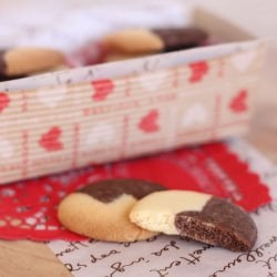 Vanilla Chocolate Butter Cookies