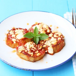Baked Eggplants with Feta