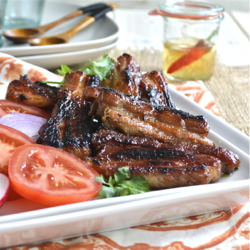 Grilled Pork Belly Rashers