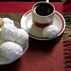 Turkish Coffee and Russian Tea Cake