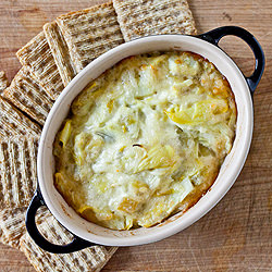 Hot Artichoke and Green Chile Dip