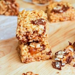 Caramel Krispie Treats