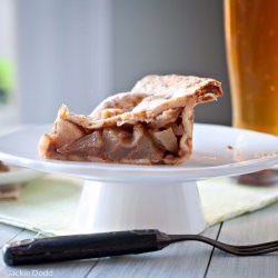 Beer Soaked Apple Pie Cheddar Crust