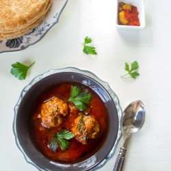 Spicy Meatball Tagine
