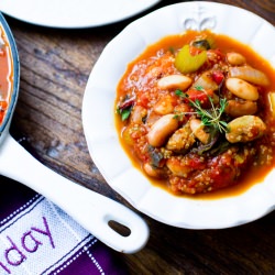 snow cap bean stew