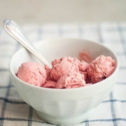 Berry Crème Fraîche Ice Cream