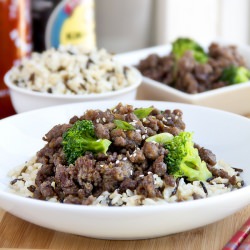 Sweet, Crispy Orange Beef