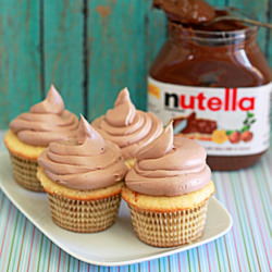 Fluffy Nutella Buttercream Frosting