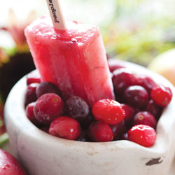 Cranberry & Apple Ice Pops