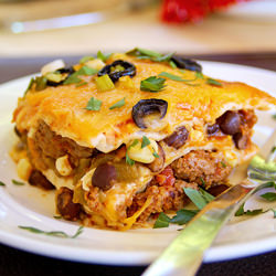 30-Minute Mexican Lasagna