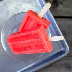 Rosewater Popsicles
