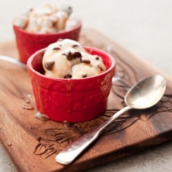 Choc Chip Caramel Swirl Ice Cream