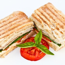 Turkey Panini with Spinach